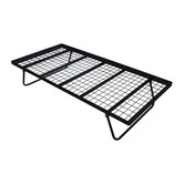 TubeCo Black Mavy Steel Trundle Bed
