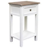 Bouquet House Classic Bedside Table with 1 Drawer