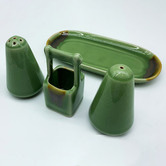 Bouquet House 4 Piece Cleadon Porcelain Salt &amp; Pepper Shaker Set