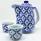 Bouquet House 3 Piece Charlotte Tea Set