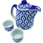 Bouquet House 3 Piece Charlotte Tea Set