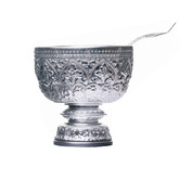 Bouquet House Savion Aluminium Serving Bowl with Ladle
