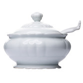 Bouquet House White Hayes Serving Bowl