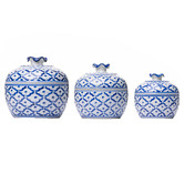 Bouquet House 3 Piece Pietro Ceramic Serving Bowl Set