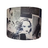 Bellezza Lighting Victoria Print Cotton Shade