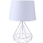 Bellezza Lighting 46cm Dymen Industrial Metal Table Lamp