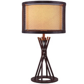 Bellezza Lighting Rubia Metal Table Lamp