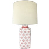 Bellezza Lighting Millie Pink Ceramic Table Lamp
