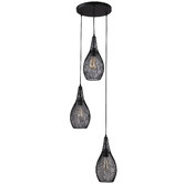 Bellezza Lighting Brussels 3 Light Pendant