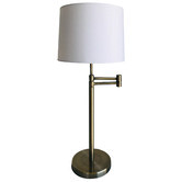 Bellezza Lighting Marseille Metal Swing Arm Table Lamp
