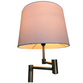 Bellezza Lighting Marseille Metal Swing Arm Table Lamp