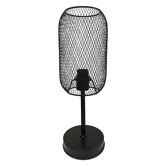 Bellezza Lighting Hudson Metal Mesh Table Lamp