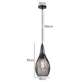 Bellezza Lighting Ghent Pendant Light