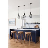 Bellezza Lighting Ghent Teardrop Metal Pendant Light