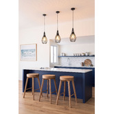 Bellezza Lighting Ghent Teardrop Metal Pendant Light
