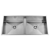 Sterling Calibre 920mm Undermount Double Stainless Steel Kitchen Sink
