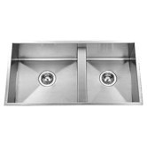 Sterling Calibre 820mm Undermount 1 &amp; &frac34; Stainless Steel Kitchen Sink