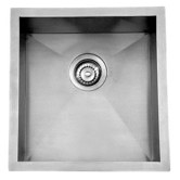 Sterling Quattro 430mm Undermount Single Stainless Steel Kitchen Sink