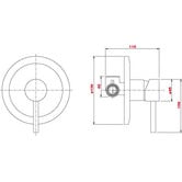 Sterling Designer Single Lever Designer Shower Mixer