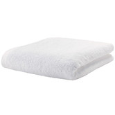Aquanova White London Combed Egyptian Cotton Bath Towel