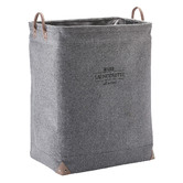 Aquanova Lubin Cotton-Blend Laundry Basket