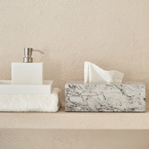 Aquanova Alba Nero Tissue Holder