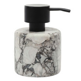 Aquanova Alba Nero Soap Dispenser