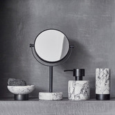 Aquanova Alba Nero Soap Dispenser