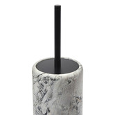 Aquanova 2 Piece Alba Nero Toilet Brush &amp; Holder Set