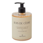 Aquanova 500ml Paris Cedar Wood Liquid Hand &amp; Body Soap