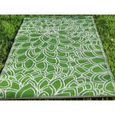 Home &amp; Lifestyle Eden Outdoor Rug in Green