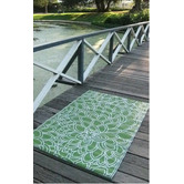 Home &amp; Lifestyle Eden Outdoor Rug in Green