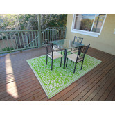 Home &amp; Lifestyle Murano Lime Outdoor Rug