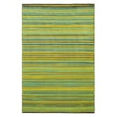 Home &amp; Lifestyle Cancun Lemon and Apple Green Outdoor Rug