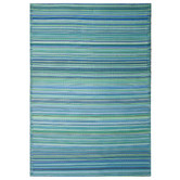 Home &amp; Lifestyle Cancun Aqua Outdoor Rug
