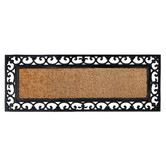 Home &amp; Lifestyle Vista Rubber Border Doormat