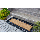 Home &amp; Lifestyle Vista Rubber Border Doormat