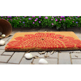 Home &amp; Lifestyle Blossom Coir Doormat