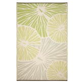 Home &amp; Lifestyle Green Citrus Lily Outdoor Rug