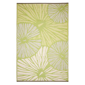Home &amp; Lifestyle Green Citrus Lily Outdoor Rug