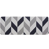 Home &amp; Lifestyle Herringbone Reversible Kitchen Mat