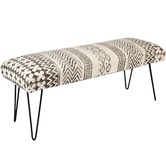 Home &amp; Lifestyle Monochrome Carina Bench