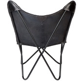 Home &amp; Lifestyle Monarch Leather Butterfly Chair