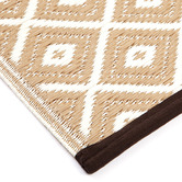 Home &amp; Lifestyle Beige Kimberley Reversible Outdoor Rug