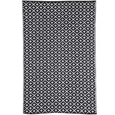 Home & Lifestyle Black Kimberley Reversible Outdoor Rug | Temple & Webster