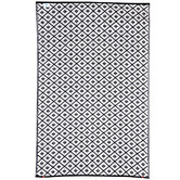 Home & Lifestyle Black Kimberley Reversible Outdoor Rug | Temple & Webster