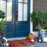 Home &amp; Lifestyle Red Lhasa Coir Doormat