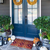 Home &amp; Lifestyle Red Lhasa Coir Doormat