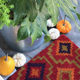 Home &amp; Lifestyle Red Lhasa Coir Doormat