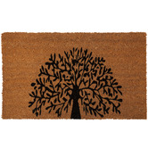 Home &amp; Lifestyle Brown Tree of Life Coir Doormat